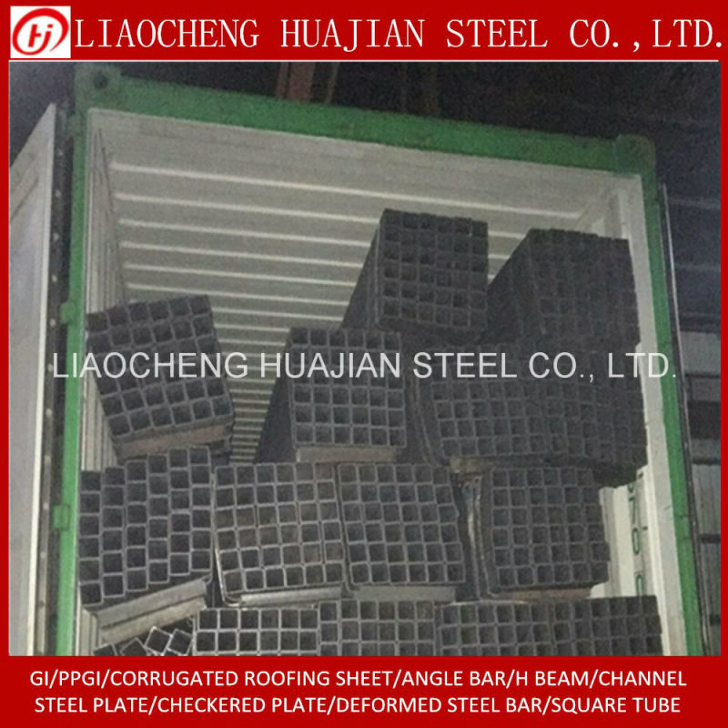 Welded Black Square and Rectangular Hollow Section Tube for Construction (ASTM A500)