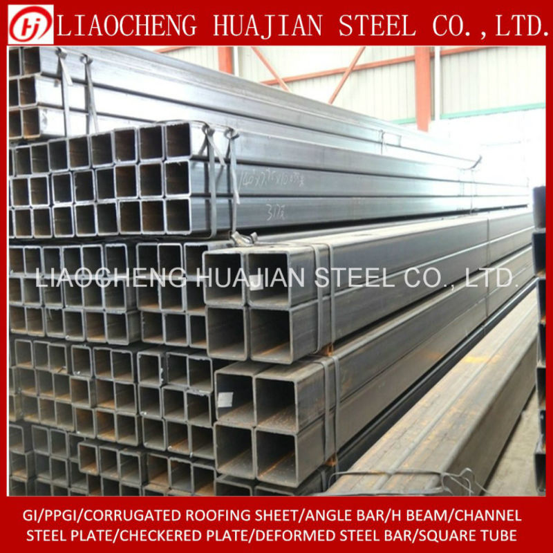 Q235B Hot Dipped Galvanized Square Pipe for Construction