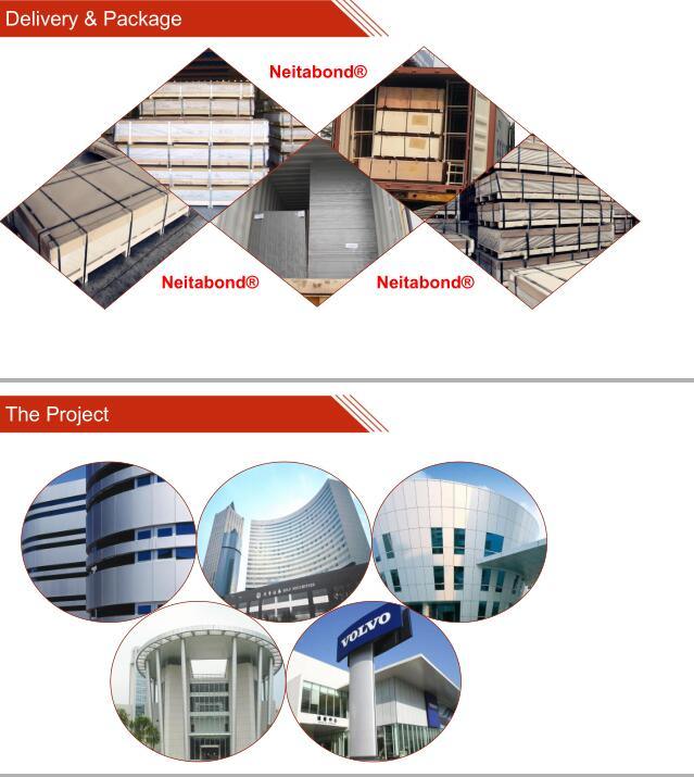 PVDF Kynar500 Aluminum Composite Panel for Building Decoration