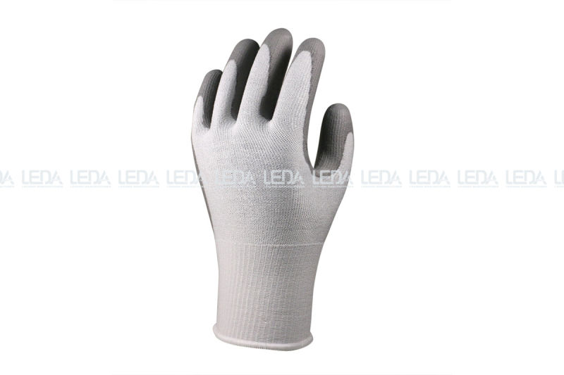 Construction Working Mechanic Labor Protection PU Palm Work Safety Gloves