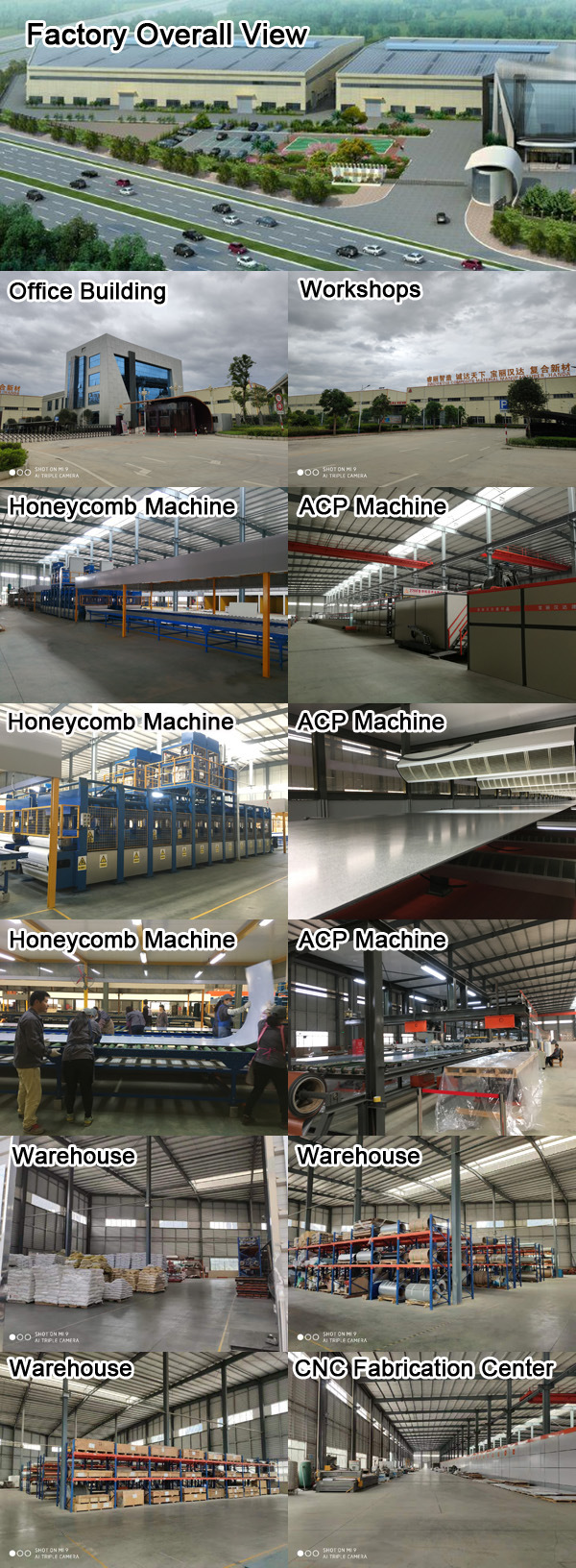 Honeycomb Thin Stone Type Aluminum Vacuum Panels Ral9016