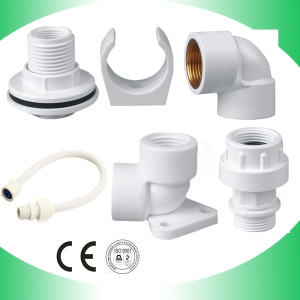 PVC Pipe Fitting, Thread Fitting, PVC Male and Female Adapter