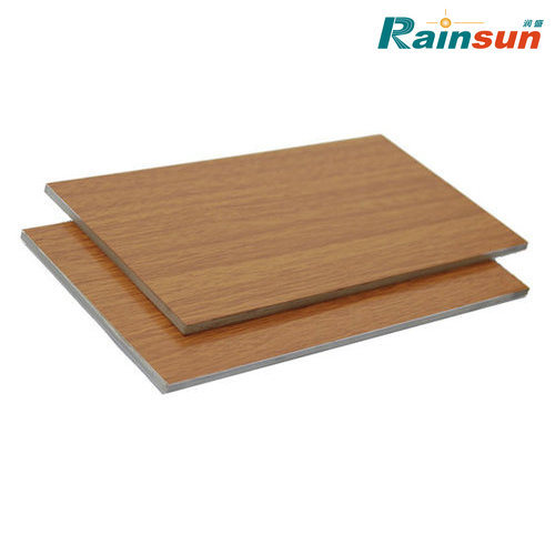 Wood Series Aluminum Composite Panel Used for Decoration