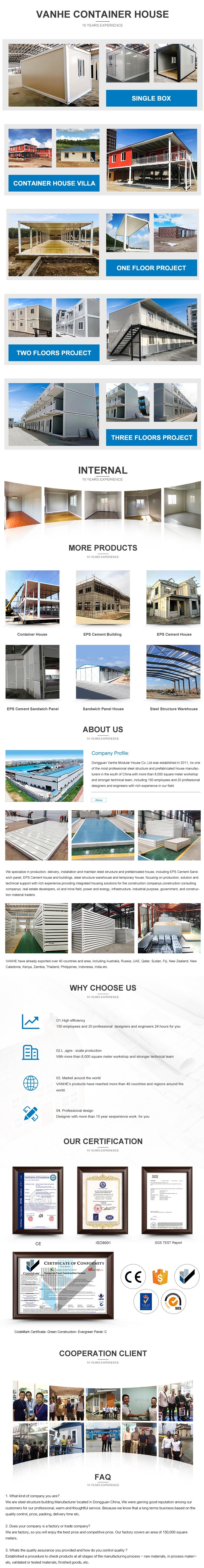 Sandwich Panel Material Factory Affordable Prefabricated Container Labor House