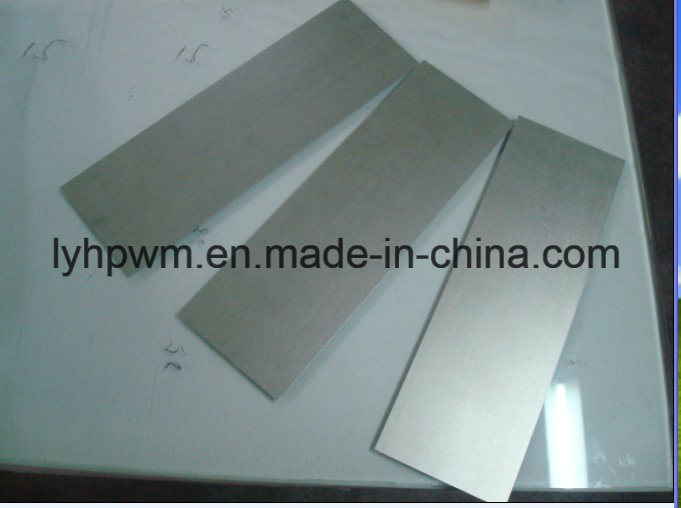 99.95% Black Molybdenum Plate Thickness 4mm Used for Heating Elements
