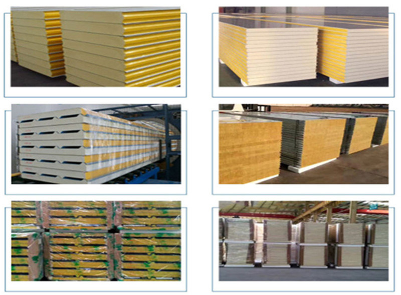 Shandong Composite Rock Wool Sandwich Panel/Rockwool Sandwich Panel