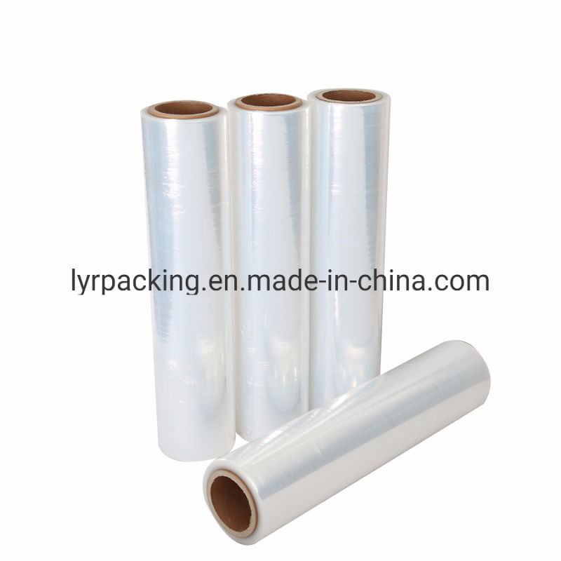 Transparent 18inch 20micron PVC Stretch Film Plastic Wrapping Film