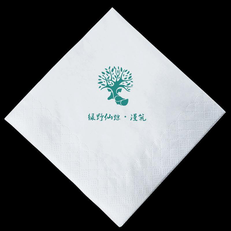 Hygenic Types of Colors Printing Table Napkin Table Paper for Hotel/Restaurant