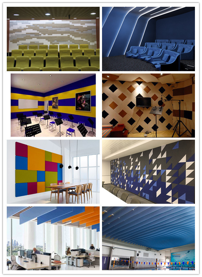 Range of Specifications and Sizes Pet Acoustic Panels