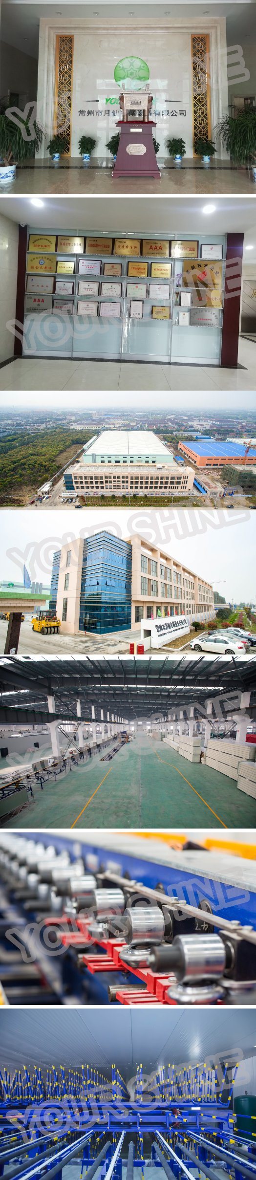 Steel PU/PUR/PIR Sandwich Panel/Wall Panel/Fireproof Roof Panel