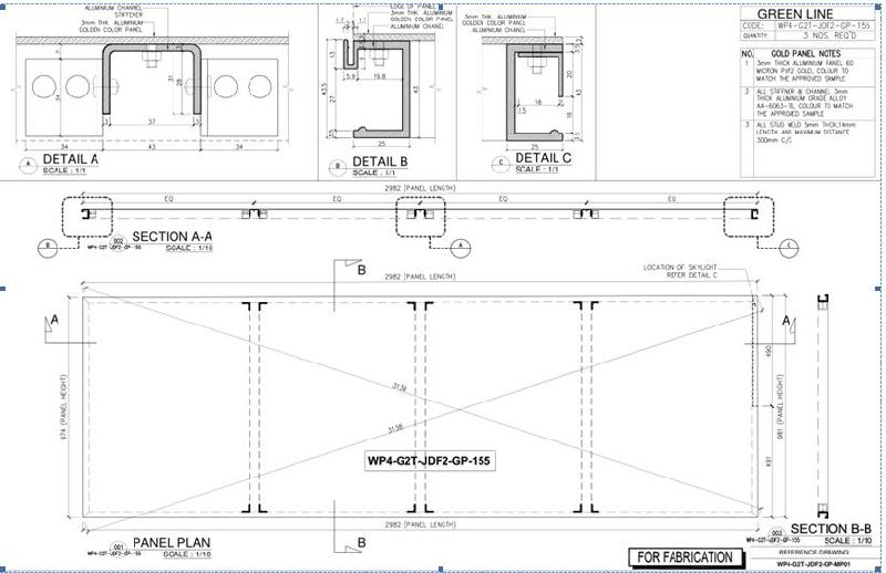 Globond Solid Aluminum Panel (GL017)