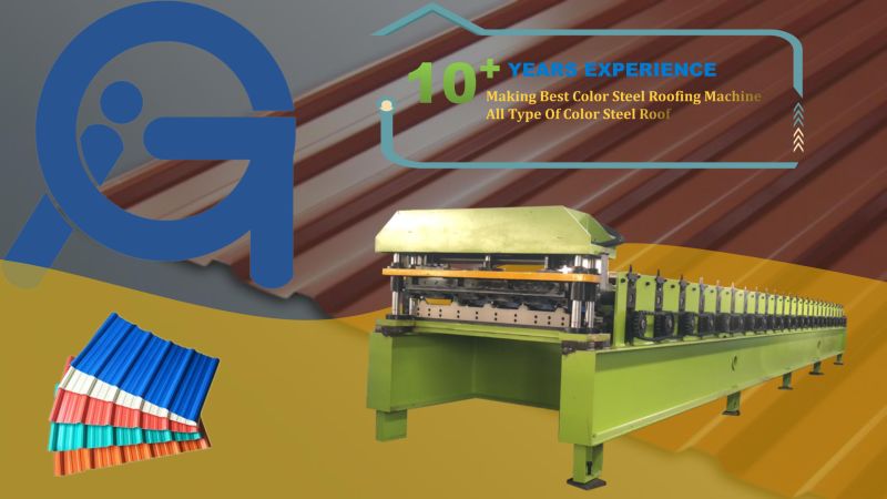 Steel Metal Trapezoid Sheet Roll Forming Machine Trapezoid Panel Machine