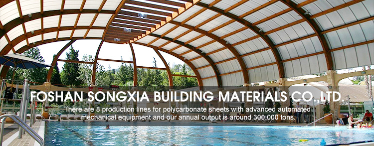 Flat Solid Plastic Polycarbonate Sheet Material Properties Dimensions Structure