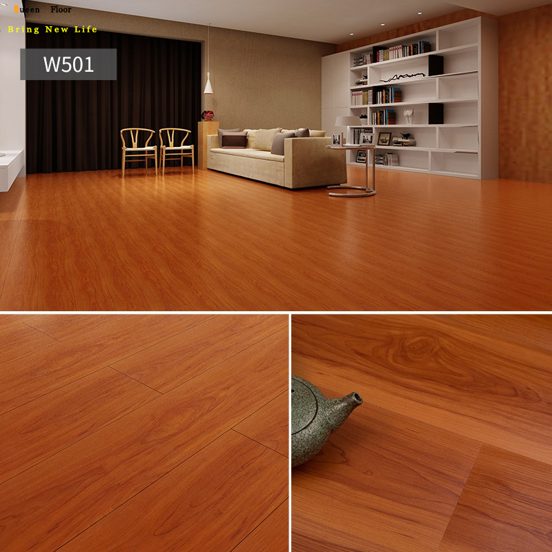 Laminate/Laminated Flooring China Supply Wood Grain PVC Flooring Plank Plastic PVC/Spc/Vinyl Flooring