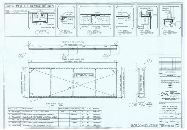 Globond Solid Aluminum Panel (GL007)