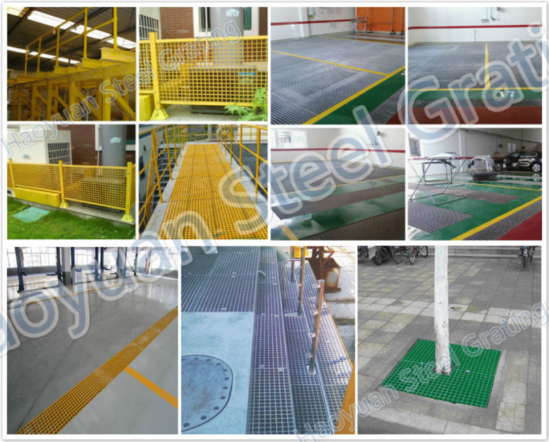 Haoyuan Fire Resistant FRP Grating with High Quality