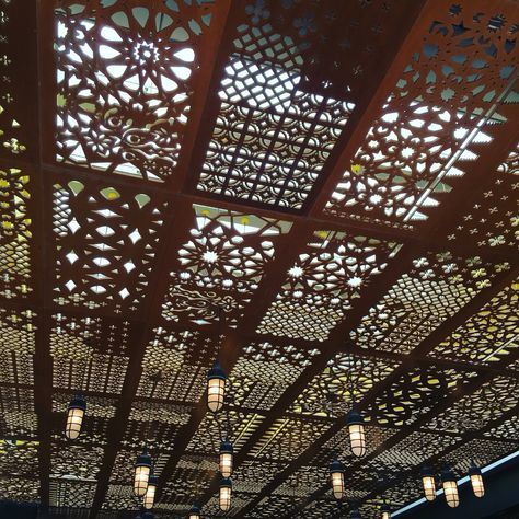 Decorative Laser Cut Fence Panels MDF Grille Wall Panel