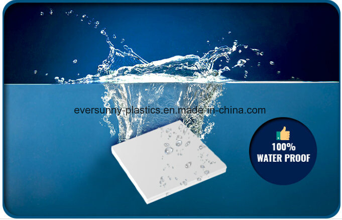 White Waterproof PVC Foam Board Fireproof PVC Sheet Pvcceluka Board