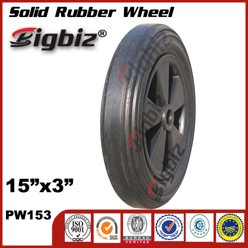 Small Sizes Solid Rubber Wheel for Trolley