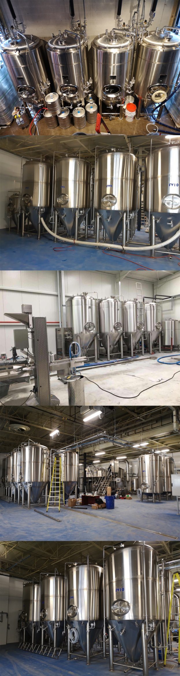 1000L, 2000L, 3000L Brewing Equipment Micro Brewery Equipment Home Beer Brewery Equipment