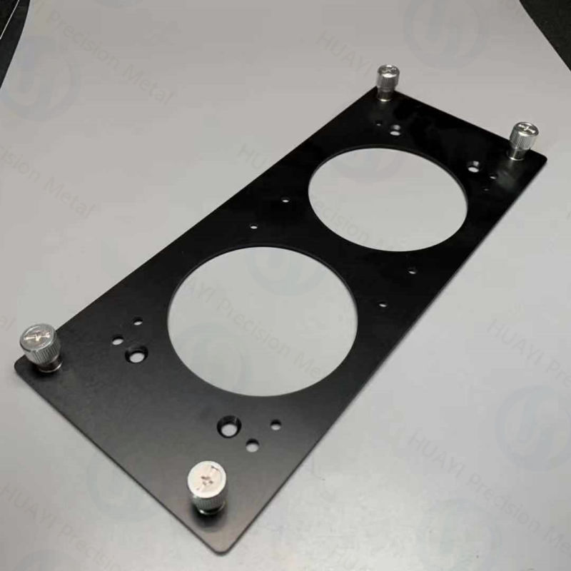 High Precision Customized Black Plate Sheet Metal Fabrication