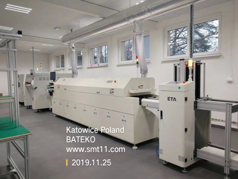 Hot Air Small Size Reflow Soldering Oven for PCB Assembly Line