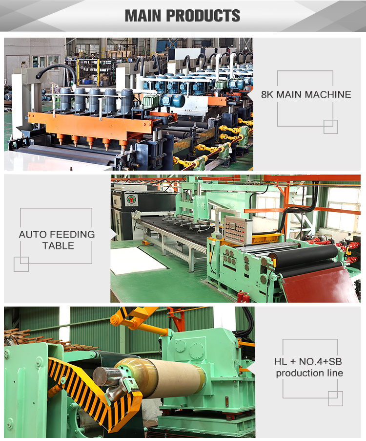 Surface Grinding Machine for The Plate Sheet in Polishing Line
