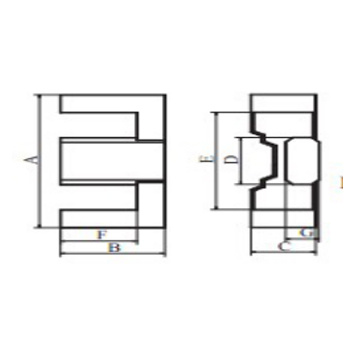 Efd30 Ferrite Core and Bobbin