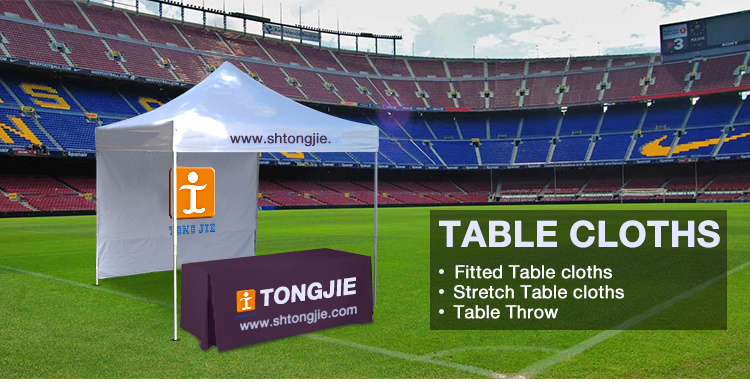 Colors Tablecloth / Table Throw / Table Cover, 6 FT & 8FT Table Tradeshows