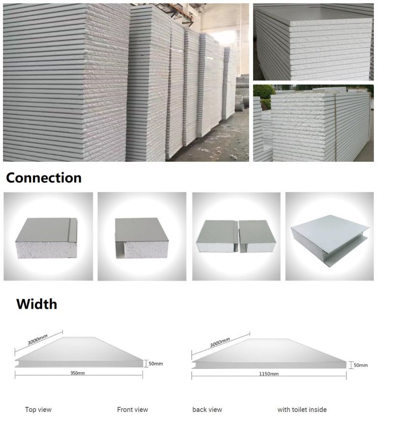 Light Weight Eco-Friendly Composite EPS Sandwich Roofing Panel