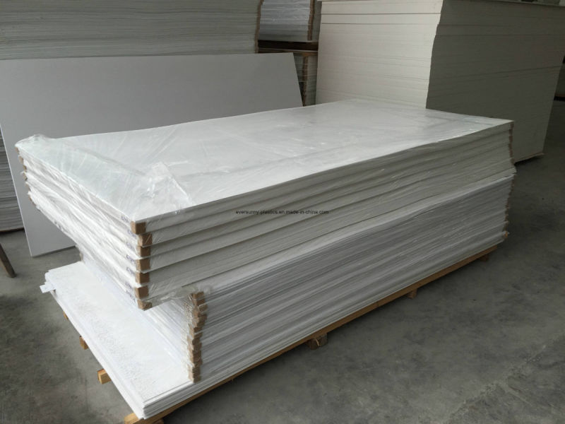 High Density White PVC Foam Board for Furniture Application