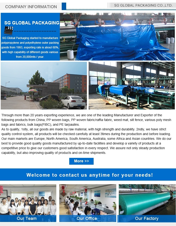 UV Treated Waterproof Fireproof Tarp Sheet