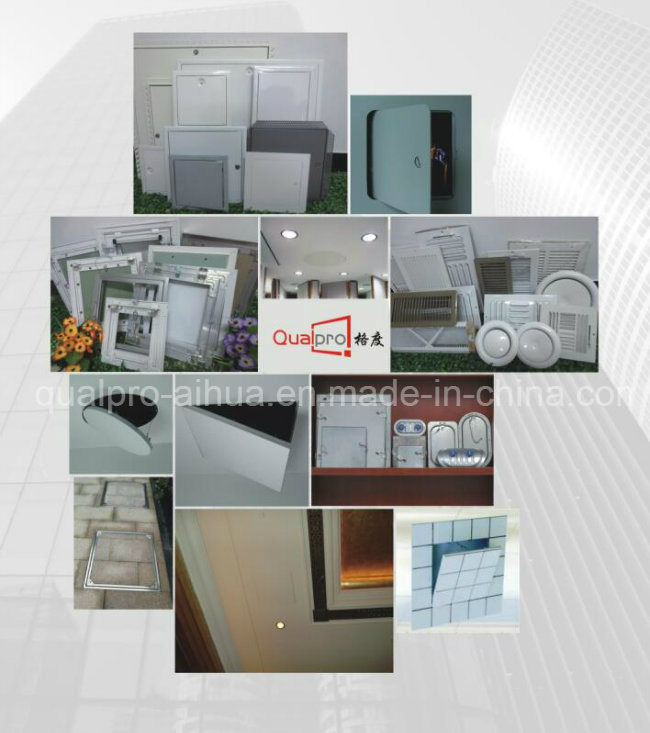 Pure white plastic access panel PVC material AP7611