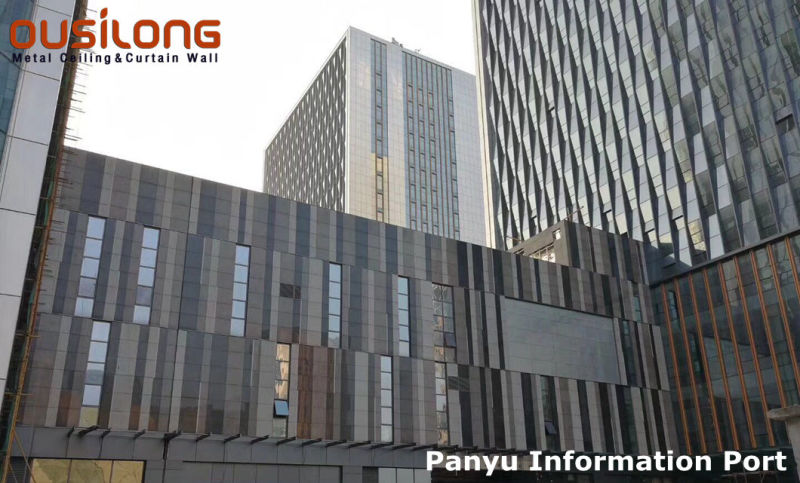 Building Outdoor Wall Cladding Panels Decorative External Aluminium Facade System