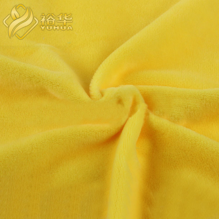 Wholesale Velboa Fabric Velvet Fabric Types of Jacket Fabric Material