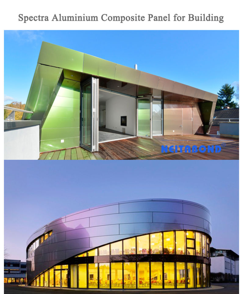 Spectra Aluminum Composite Panel Cladding with Fireproof Core