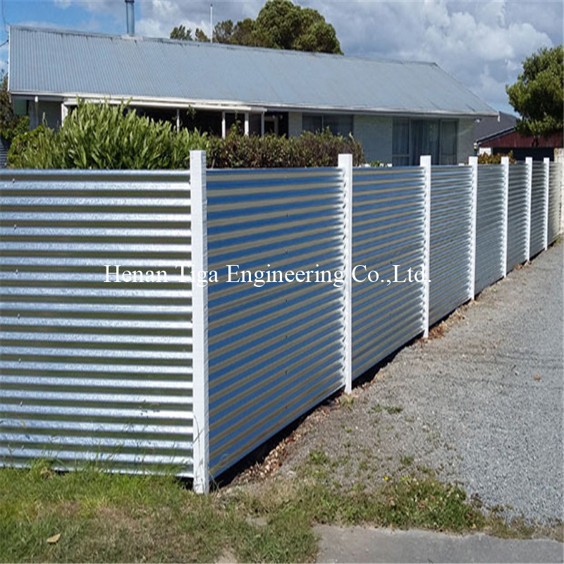 Zinc Aluminum Corrugated Galvalume Siding Facade Panels