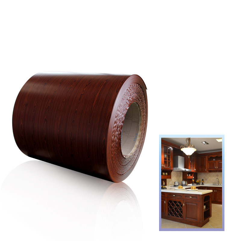 Wooden Grain PVC Film Laminated Metal Sheet