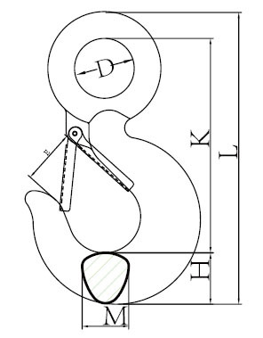 G70 S-320 Lifting Eye Hooks Lifting