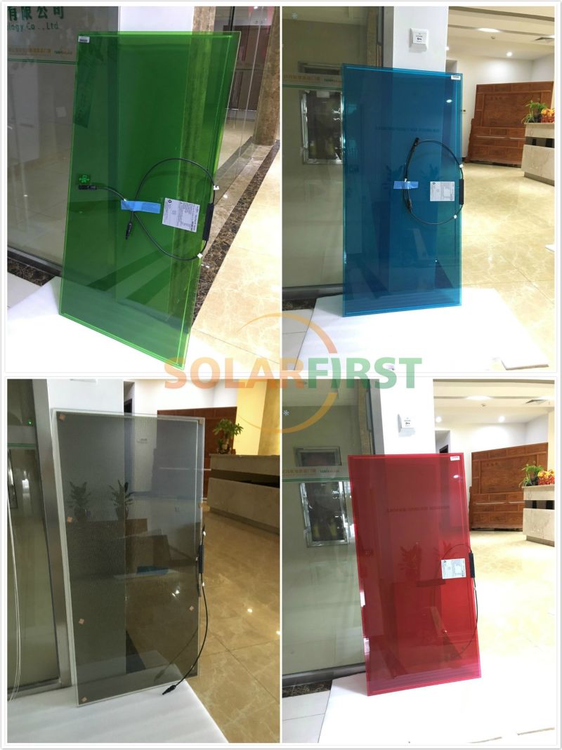 High Efficiency 64W Colorful Thin Film Solar Panel