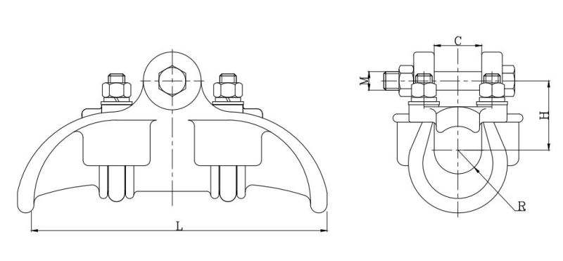 Electrical Power Fitting Transmission Line Fitting Power Fitting