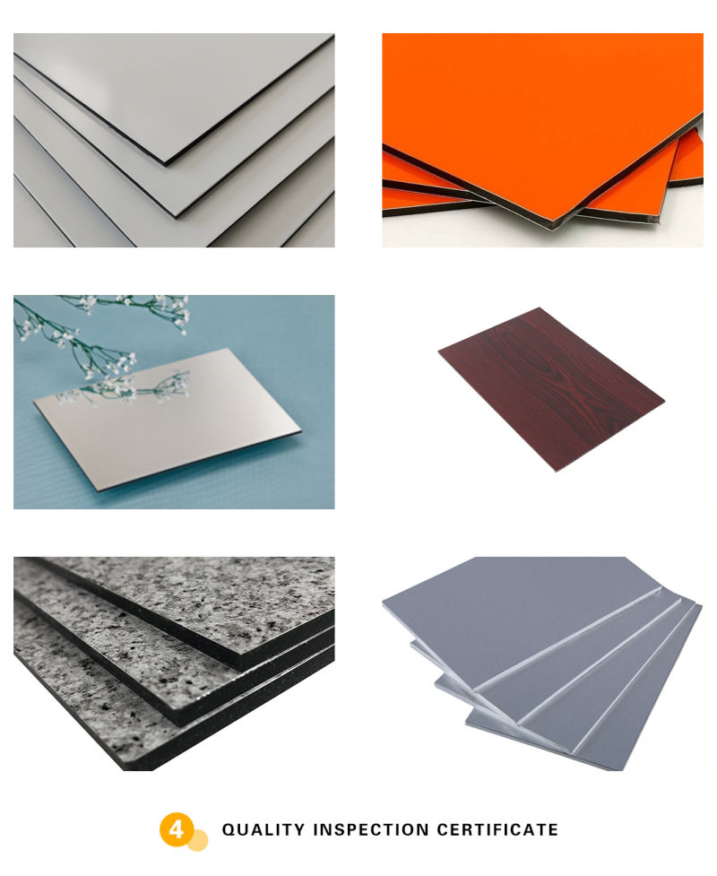 PVDF ACP Sheet Exterior Wall Sandwich Panel Price Aluminum Composite Panel Factory