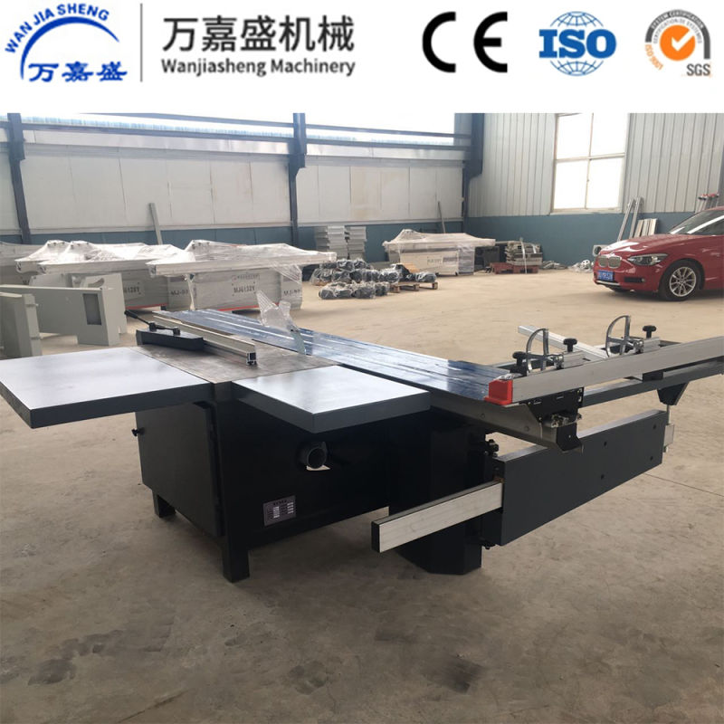 Sliding Table Panel Saw Swv8d with Electric Lifting Woodworking Machinery