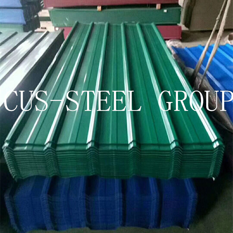 Green Inverted Box Rib Roofing Sheet/ Ibr Metal Roof Sheet