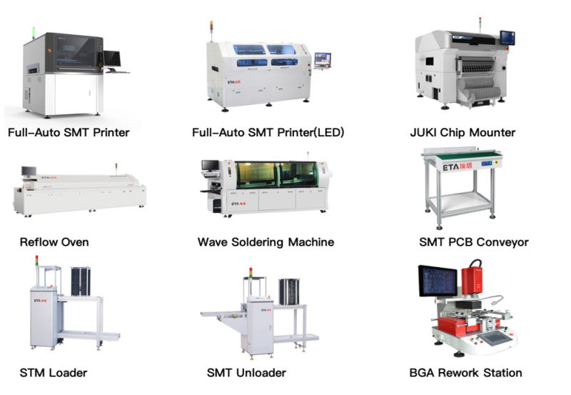Auto LED Assembly Line Hot Air Reflow Oven (E8)
