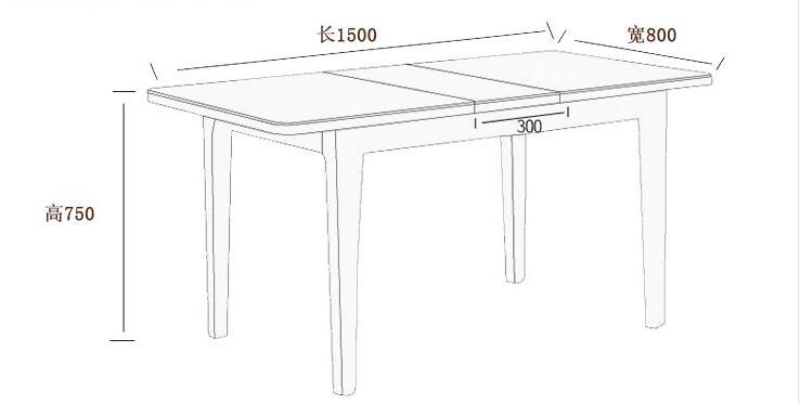 Aluminum Steel Dining Table Customized Size Table