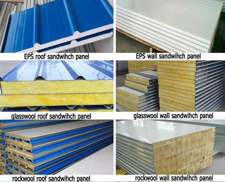 EPS Expandable Polystyrene Sandwich Panel, Corrugated Sandwich Panel