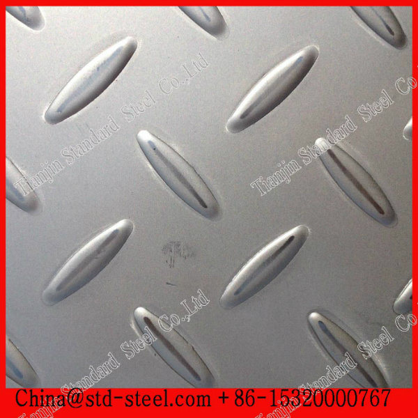 3.0mm Ss Lentil Diamond Checkered Sheet (201 304 316L 430)