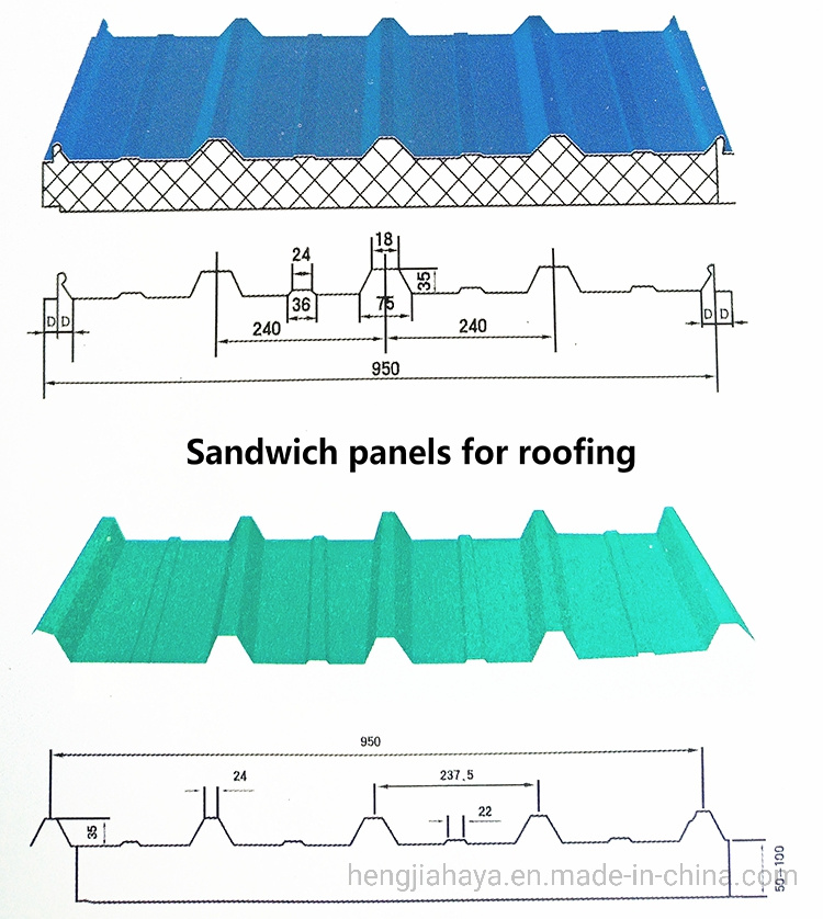 Roof Steel EPS Sandwich Panel Foam Wall Sandwich Panel