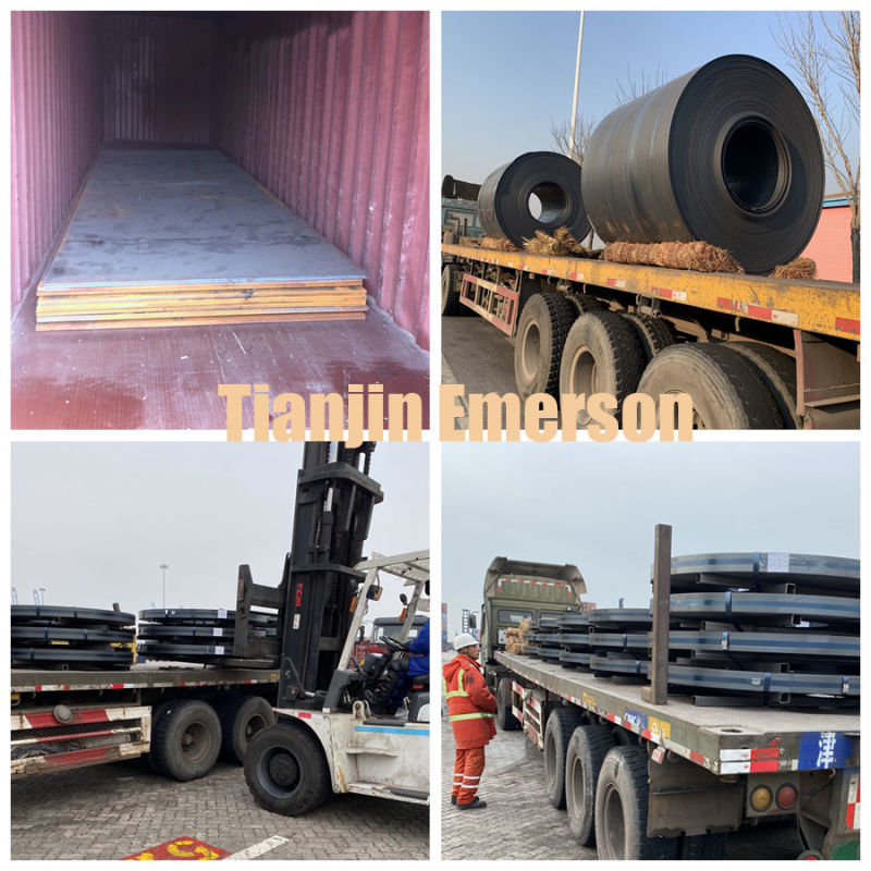 Black Iron Sheet Inch 4X8 Steel Sheet Thick Hot Rolled Iron / Alloy Steel Plate Factory
